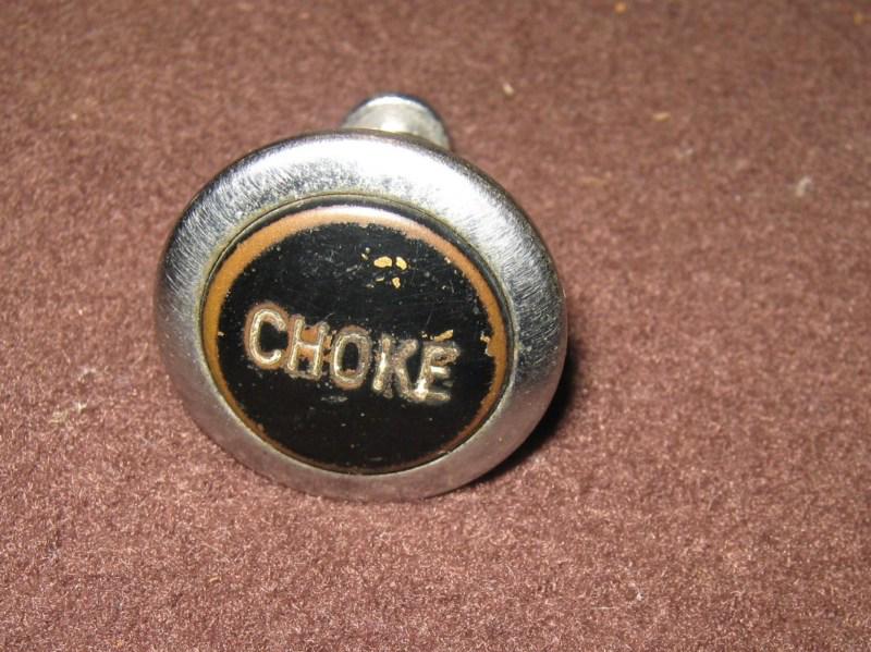 Original choke knob for 1951 dodge ¾ truck b3 series