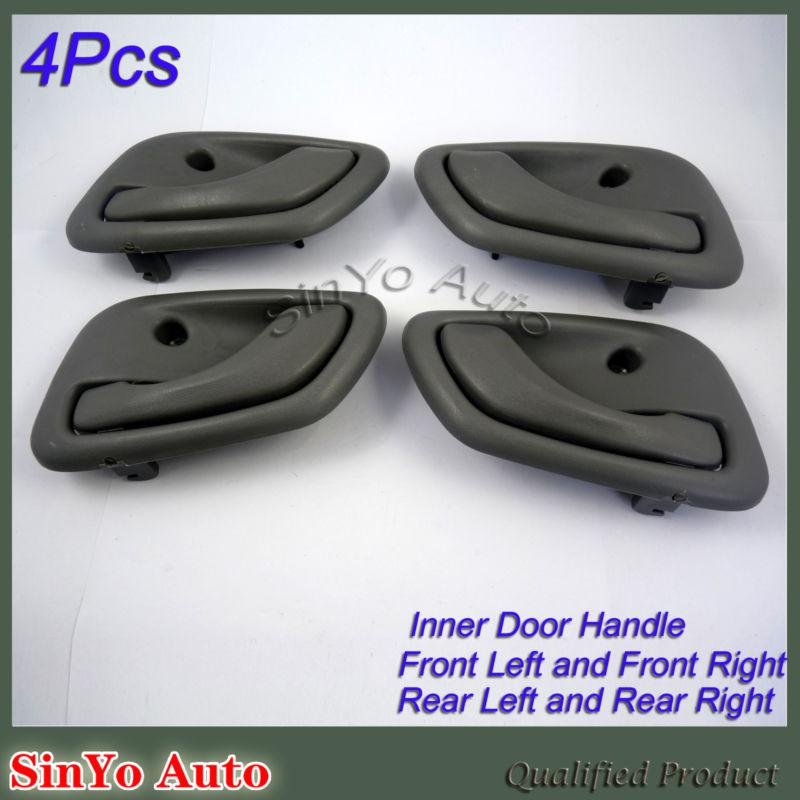 New gray inside interior door handle right and left fit for chevy tracker 99-04