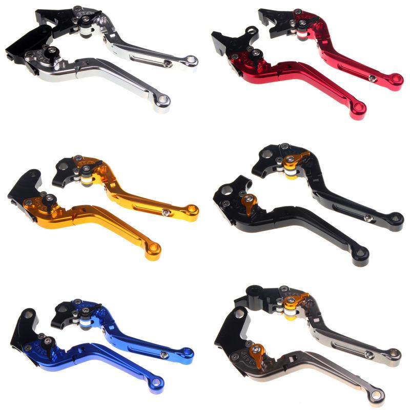 Cnc floding extend brake clutch levers for aprilia tuono v4r 2011 2012 2013