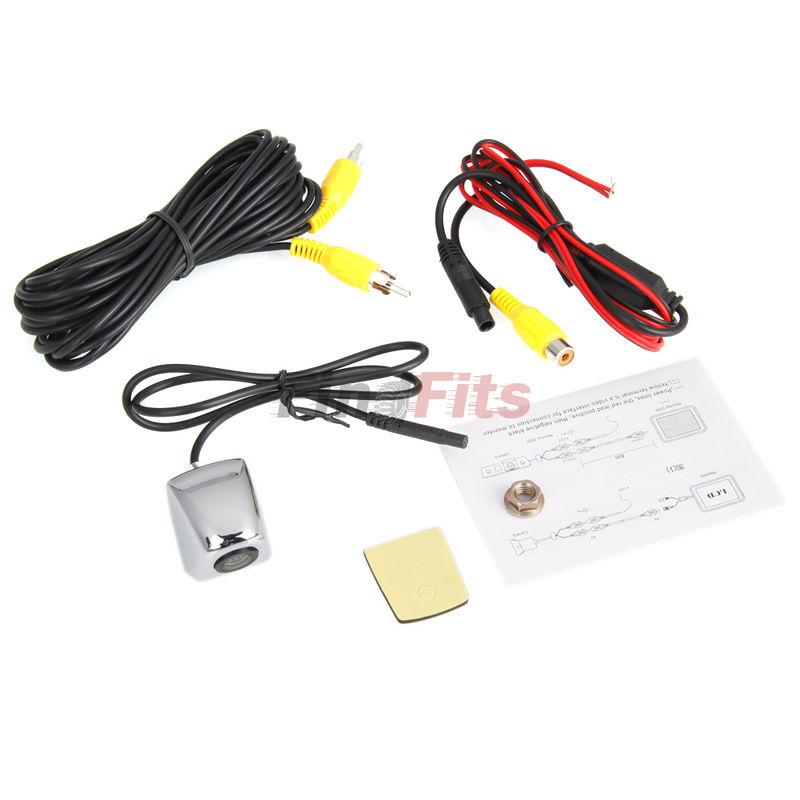 New e366 170°color cmos elegant car rear view camera monitor waterproof