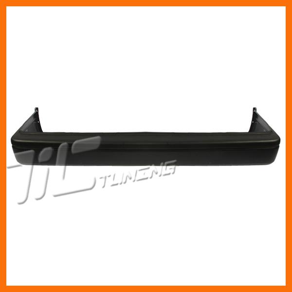 86 87 accord rear bumper facial cover rawte black plastic dx 4d sedan