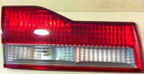 Ho2800138 inside left tail light lamp clear red lens driver side lh hand