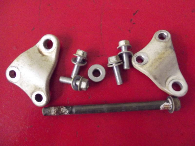 Yamaha yz250f yzf250 motor engine to frame mounts brackets bolts 2006 2007 2008 