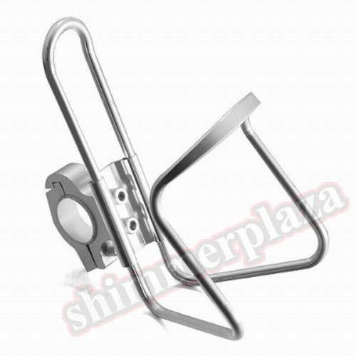 Motorcycle atv bike bicycle cage cup drink water bottle holder stainless 