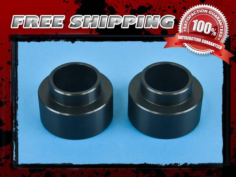 Black aluminum coil spacer lift kit rear 1" 4x2 2wd 4x4 4wd