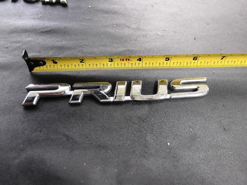 Toyota  name plate   emblem  badge  used oem