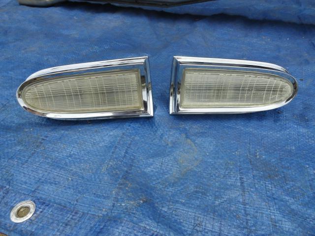 1962 merchry  backup light assemblys. ( very sharp pair )