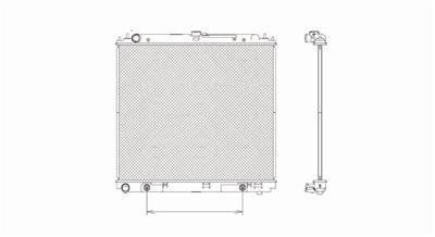 Sherman 92808 radiator nissan frontier automatic trans.