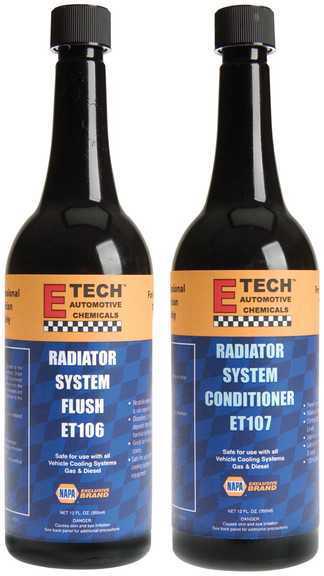 Etech chemical eti et151 - cooling system additive - flush, etech automotive ...