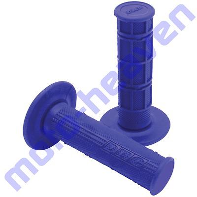 Drc blue team mx hand grips closed end type handlebar grip (d41-04-104)