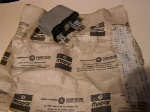 Nos mopar 74-77 full size c body horn relay fury monaco