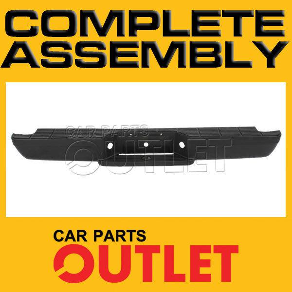 1993-1997 ford ranger rear step bumper+bracket+lic lamp style side