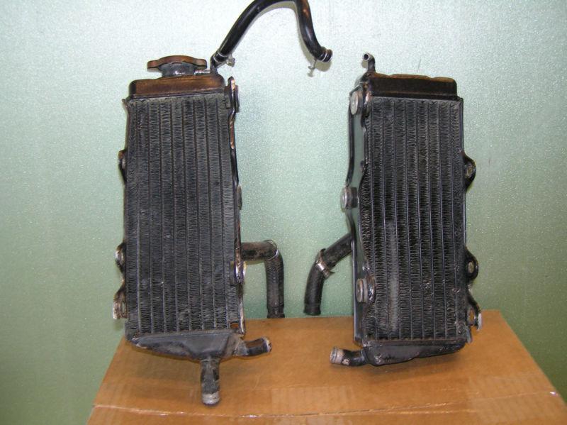 Cr250r honda radiators 1991