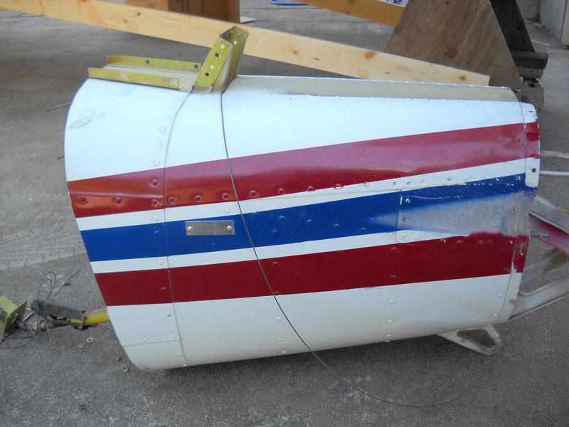 Piper twin comanche rear bulk head.1968  pa 30