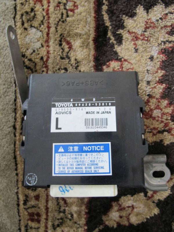 06 07 08 lexus is250 transfer case control module computer ecu 89630-53010 awd