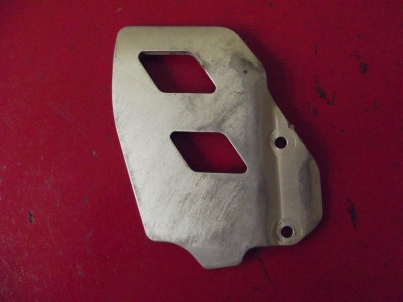 Suzuki rm125 rm250 frame rear brake master cylinder heel guard 1997 1998 99 2000