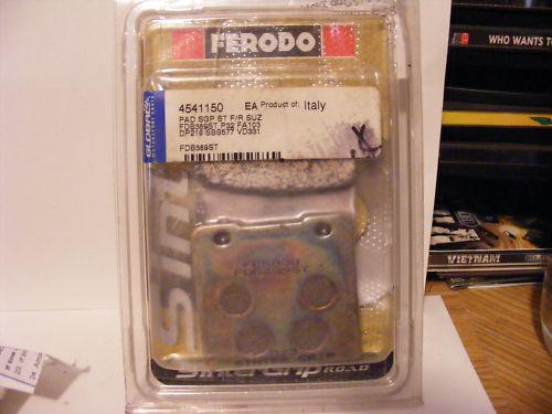 1 set genuine ferodo  suzuki brake pads.