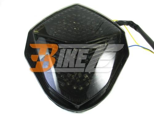 Fit suzuki gsxr1000 03-04 k3 smoke led tail light w/ turn signal integrated