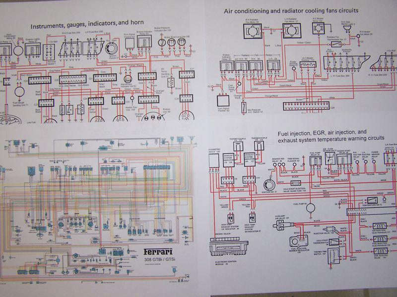 Ferrari 1981-82 308 gtsi-gtbi relays diagram (color) in jpg form by email