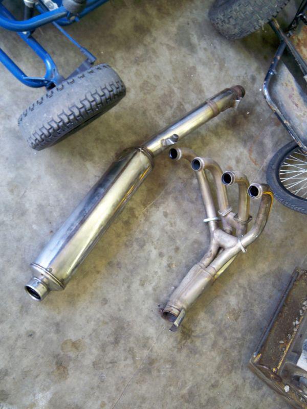 2000 suzuki bandit 600 gsf600 gsf 600 factory exhaust 4 into 1