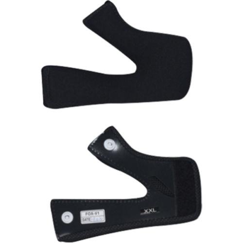 Fox racing v1 youth cheek pads black