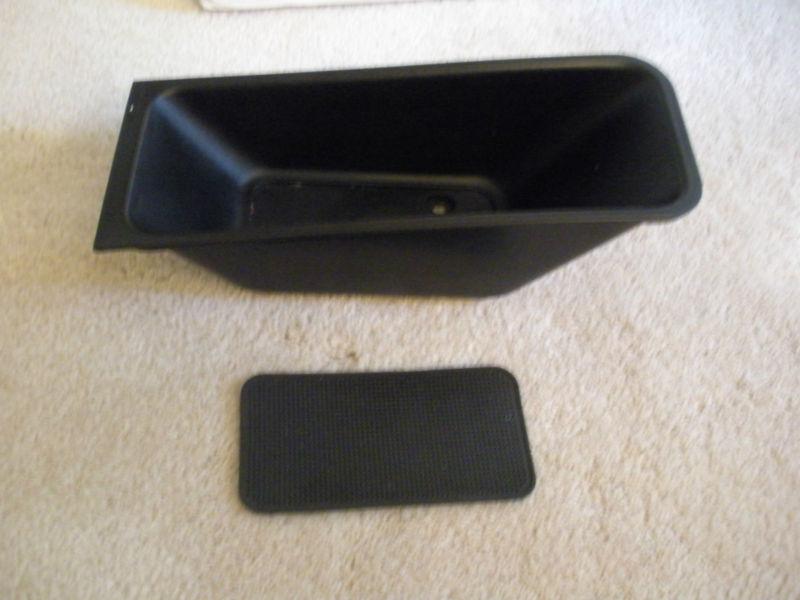 Oem porsche console storage tray with rubber mat 911 964 993 