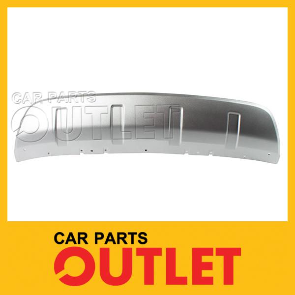 2007-2009 mits outlander front bumper lower cover mi1015102 silver plastic panel