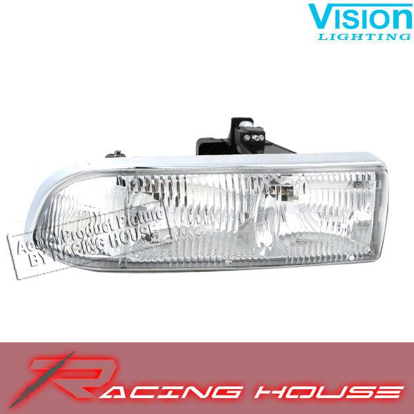 Right passenger side headlight kit unit replacement 98-05 chevy s10 blazer