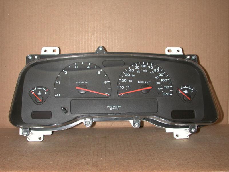 2003 03 dodge durango 4 gauge speedometer cluster 45k