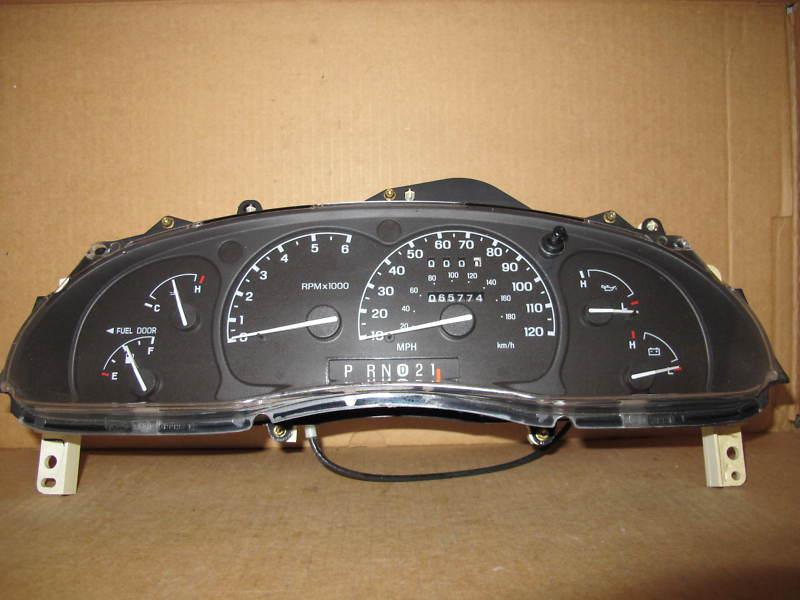 98 99 00 ford ranger truck explorer mercury mountaineer speedometer cluster 65k