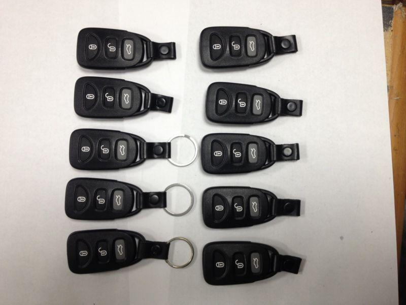 Kia lot of 10 keyless entry transmitters fobs keys remotes oka-674t clicker 