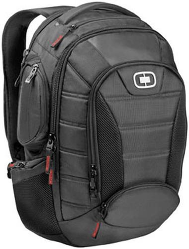 Ogio bandit ii(most 17-in laptop) gear bag,blackhawk/black,1729cu in/19hx13wx7d