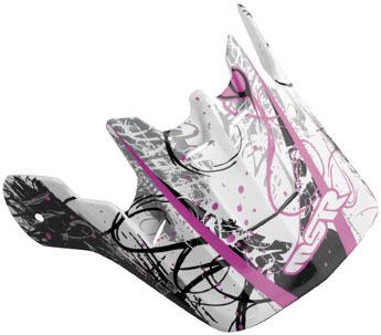 New msr helmet parts 010 assault adult, starlet pink, visor