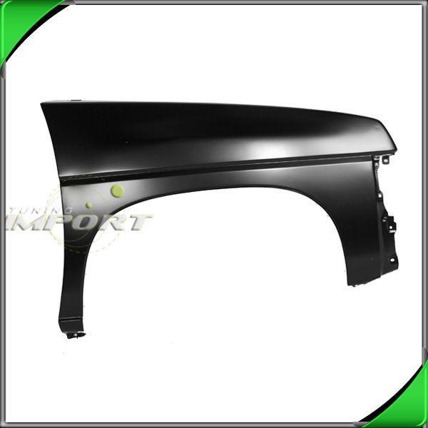 1989-1997 d21 hardbody 2wd pickup passenger front fender black steel primed rh