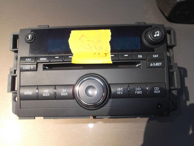 06 chevy impala - radio am / fm 6 disc cd player # 15870718 - ic# 135 - opt. us9