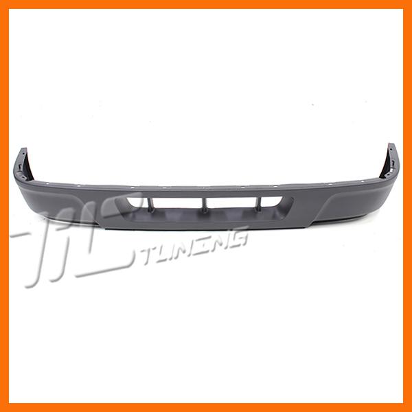 Front bumper valance apron deflector air dam 04-05 ranger 2wd xl no fog gray new