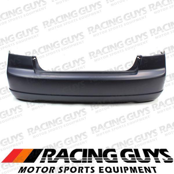 01-03 honda civic 4dr rear bumper cover primered capa facial plastic ho1100200