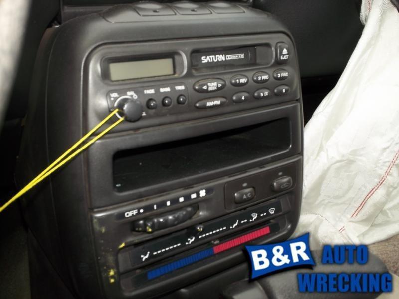 Radio/stereo for 96 97 98 99 saturn s series sedan ~ am-fm-cass