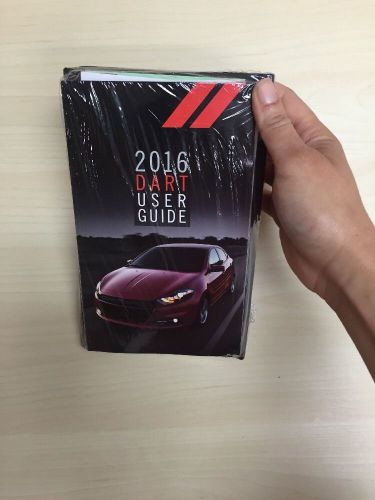 2016 dodge dart owner&#039;s manual kit (new sealed in plastic)