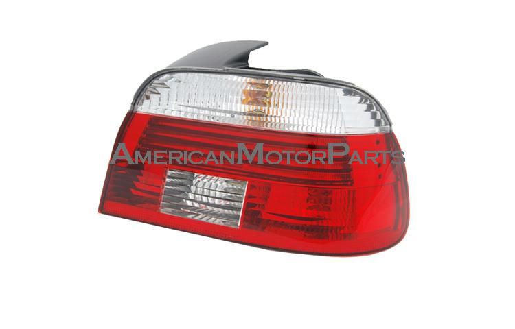 Passenger side replacement tail light white indicator 01-03 bmw e39 5-series 4dr