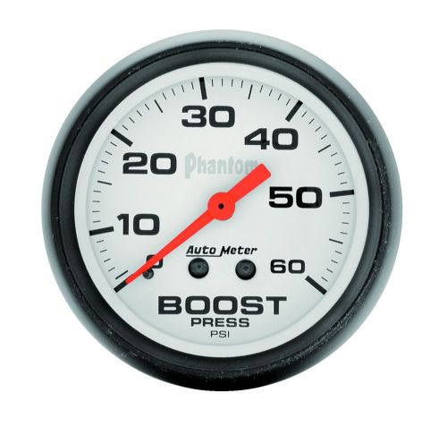 Auto meter 5705 phantom; mechanical boost gauge