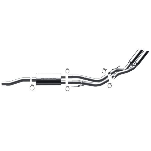 Magnaflow 16993 cat-back 3&#034; performance exhaust system dual-outlet stainless