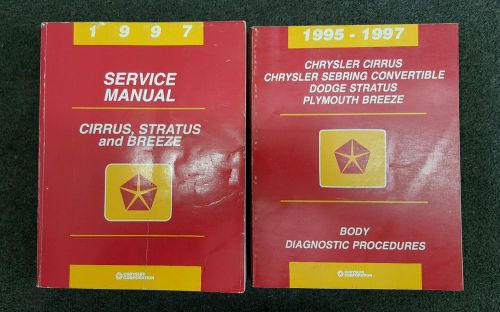 1997 chrysler cirrus / dodge stratus / plymouth breeze factory manuals (2)