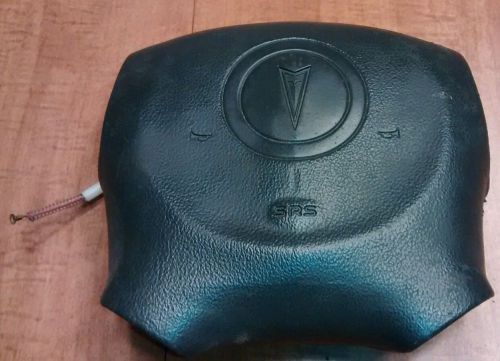 2000 00 pontiac grand am air bag set driver wheel dash bag module charcoal 99-05