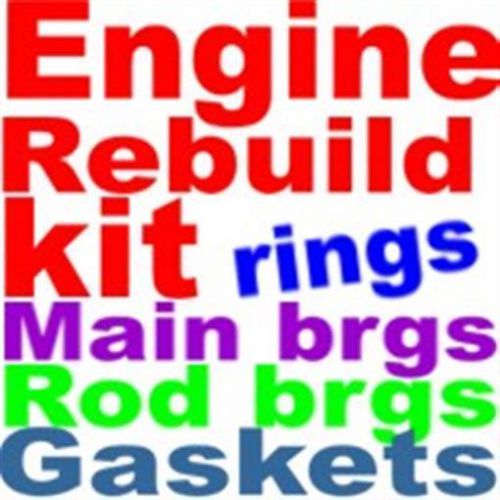 Rebuild kit w/mains chev 283-305-327-350 1955 1956 1957 1958 1959 1960 1961 1962