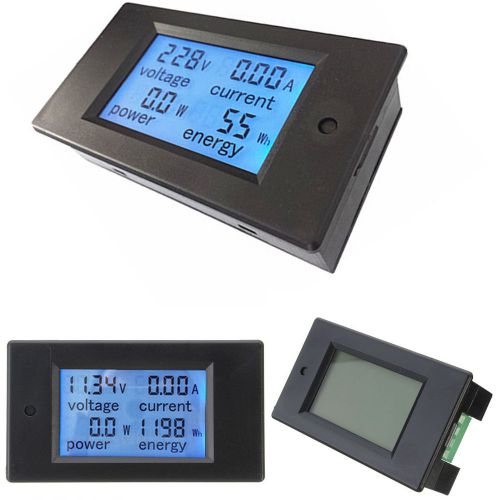 Dc 20a/200w car voltage current capacity power charge discharge battery monitor