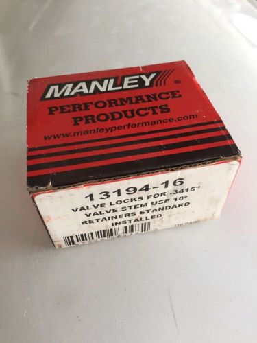 Manley 13194-16 10 degree valve locks conventional groove .3415&#034; stem