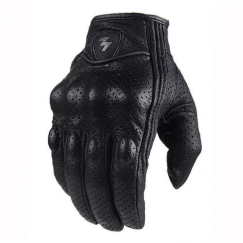 Moge stealth street motorcycle gloves summer leather smart gloves - m