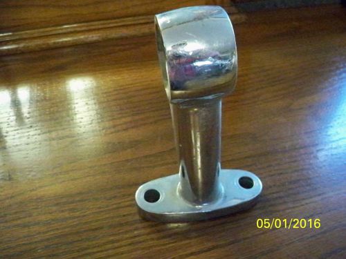 Vintage fire truck bed hand rail mountig bracket