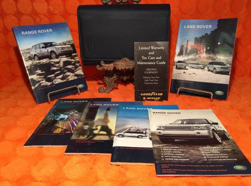 2009 range rover owners manual 09 full size suv ◻hse supercharged + navigation◻